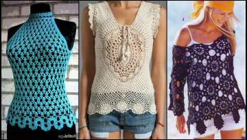 Knitting Shirt Models - Models Picture Gallery 40 Piece Lace Blouse Knitting Shirt Models - Models Picture Gallery 40 Piece Lace Blouse