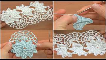 Spiral Flower Lace Tutorial